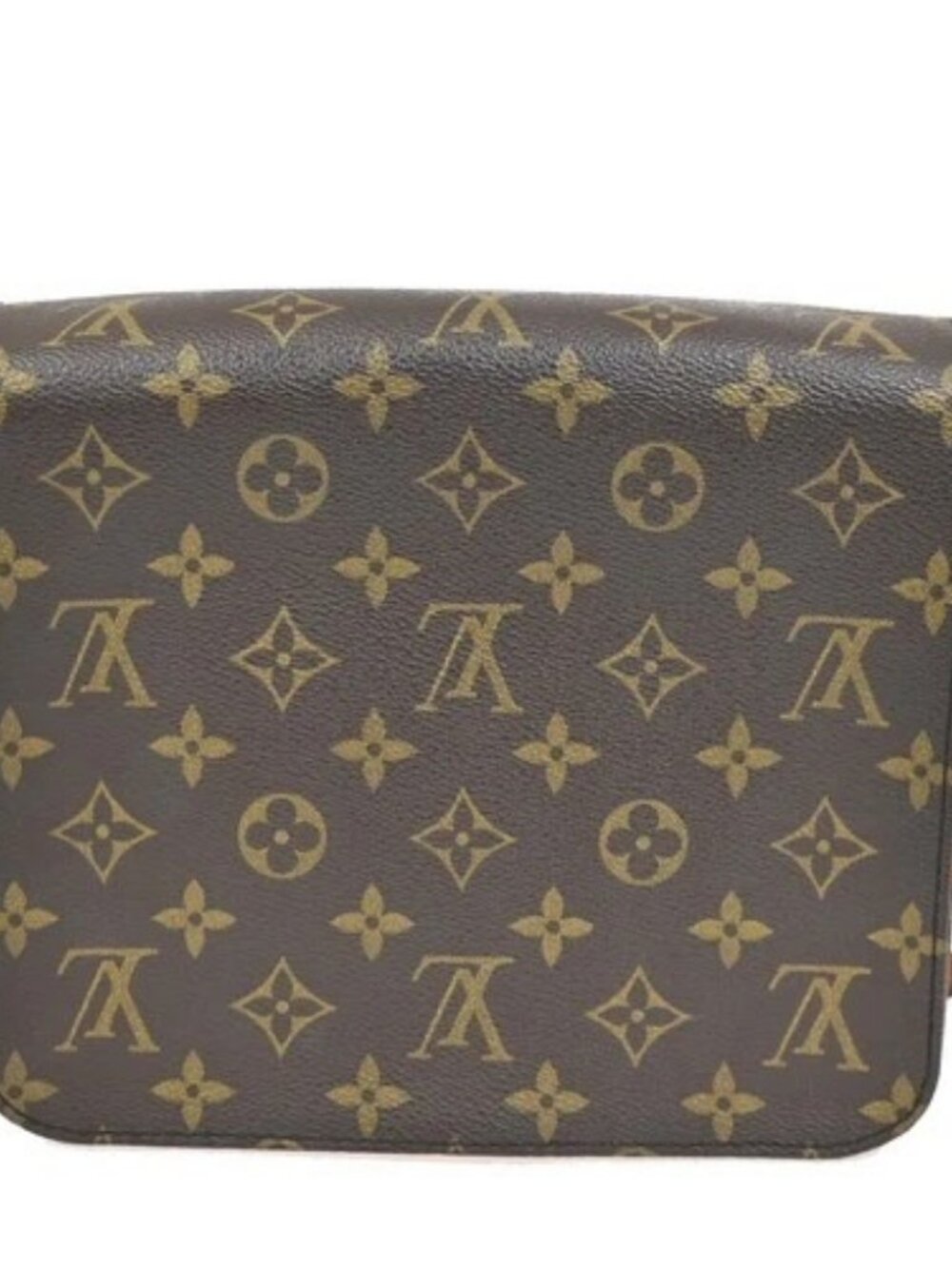 LOUIS VUITTON Cartouchiere MM Shoulder Bag Monogram Leather Brown M51253 85ZA183 - Picture 3 of 15